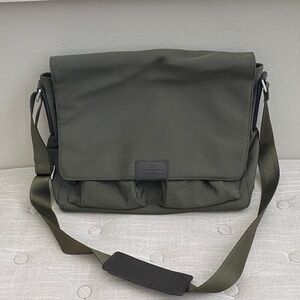Banana Republic Olive Green Messenger Bag
